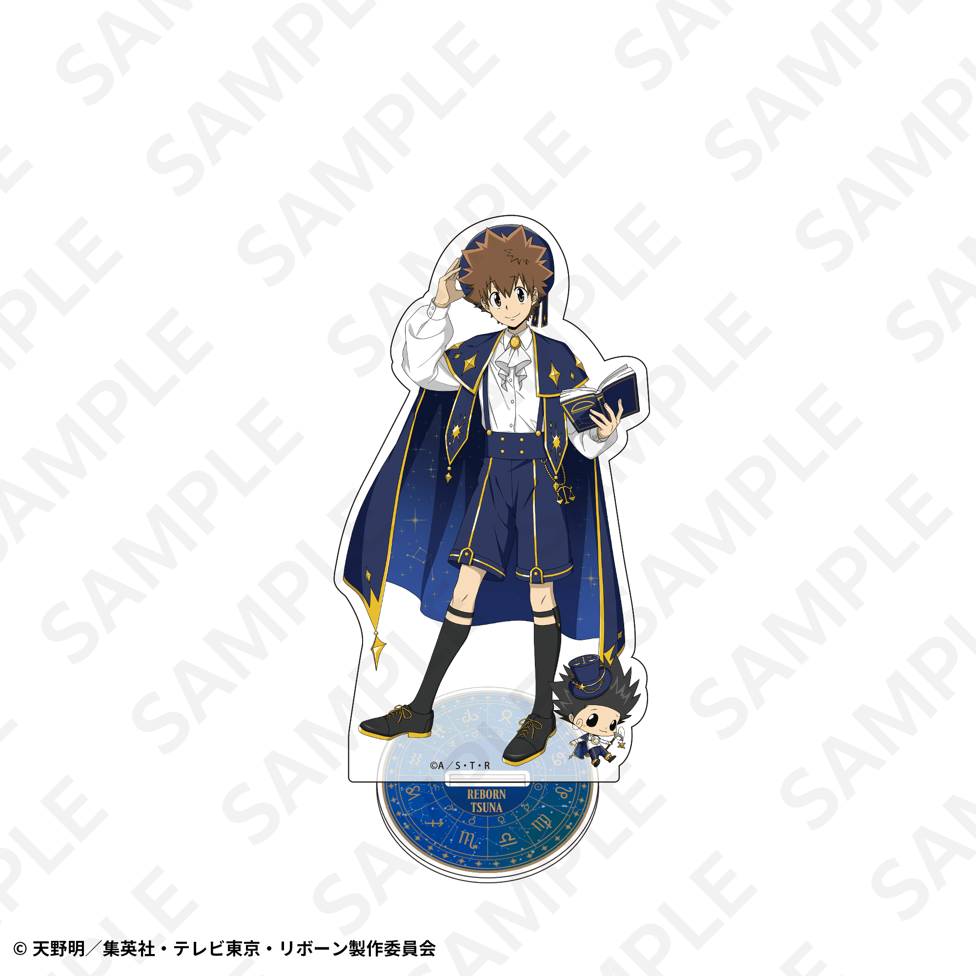 【通販限定】ＢＩＧアクリルスタンド　星座Ｖｅｒ．　リボーン＆沢田綱吉