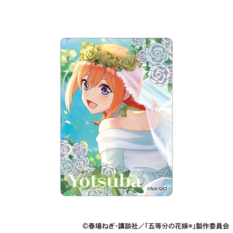 ウェディングドレス トレーディングクリアカードセット（5枚入り）