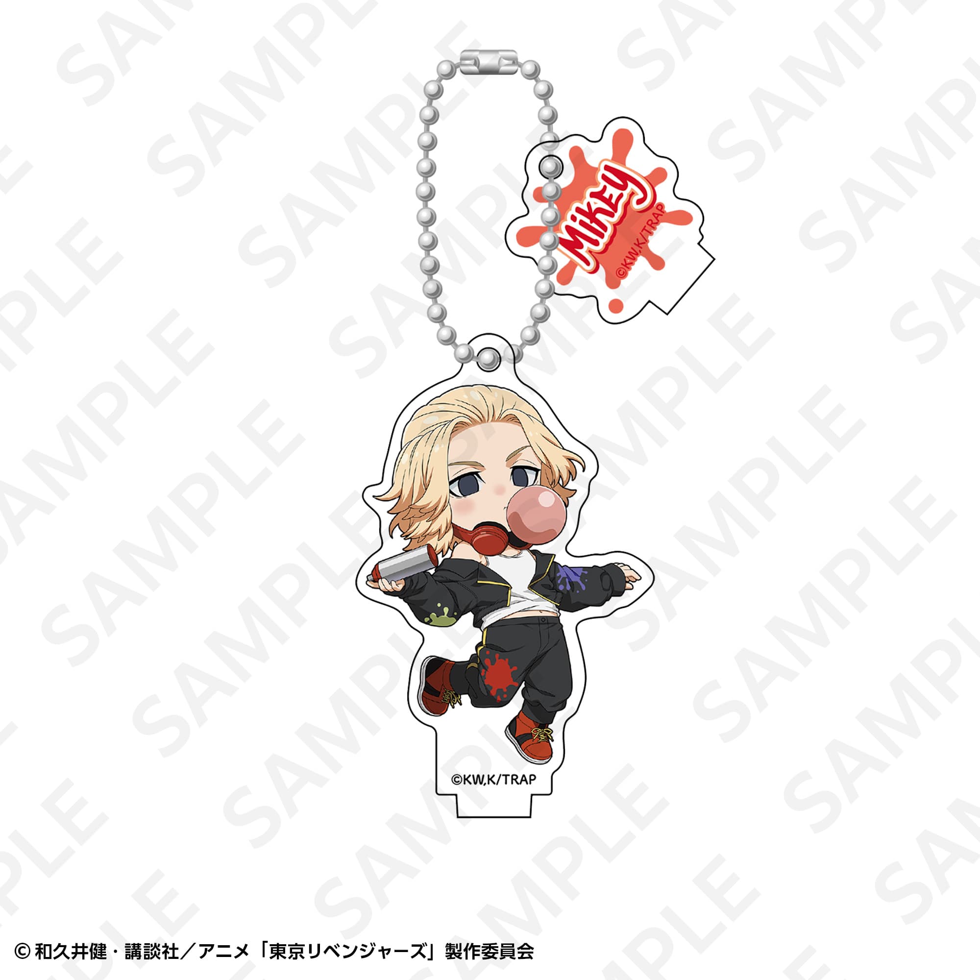 アクリルスタンドキーホルダー　グラフィティｖｅｒ．　マイキー