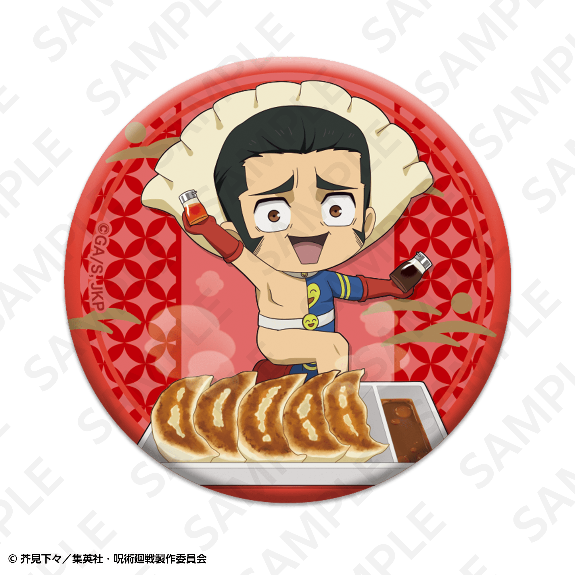 トレーディング描き起こし缶バッジＢセット　1セット／６個入