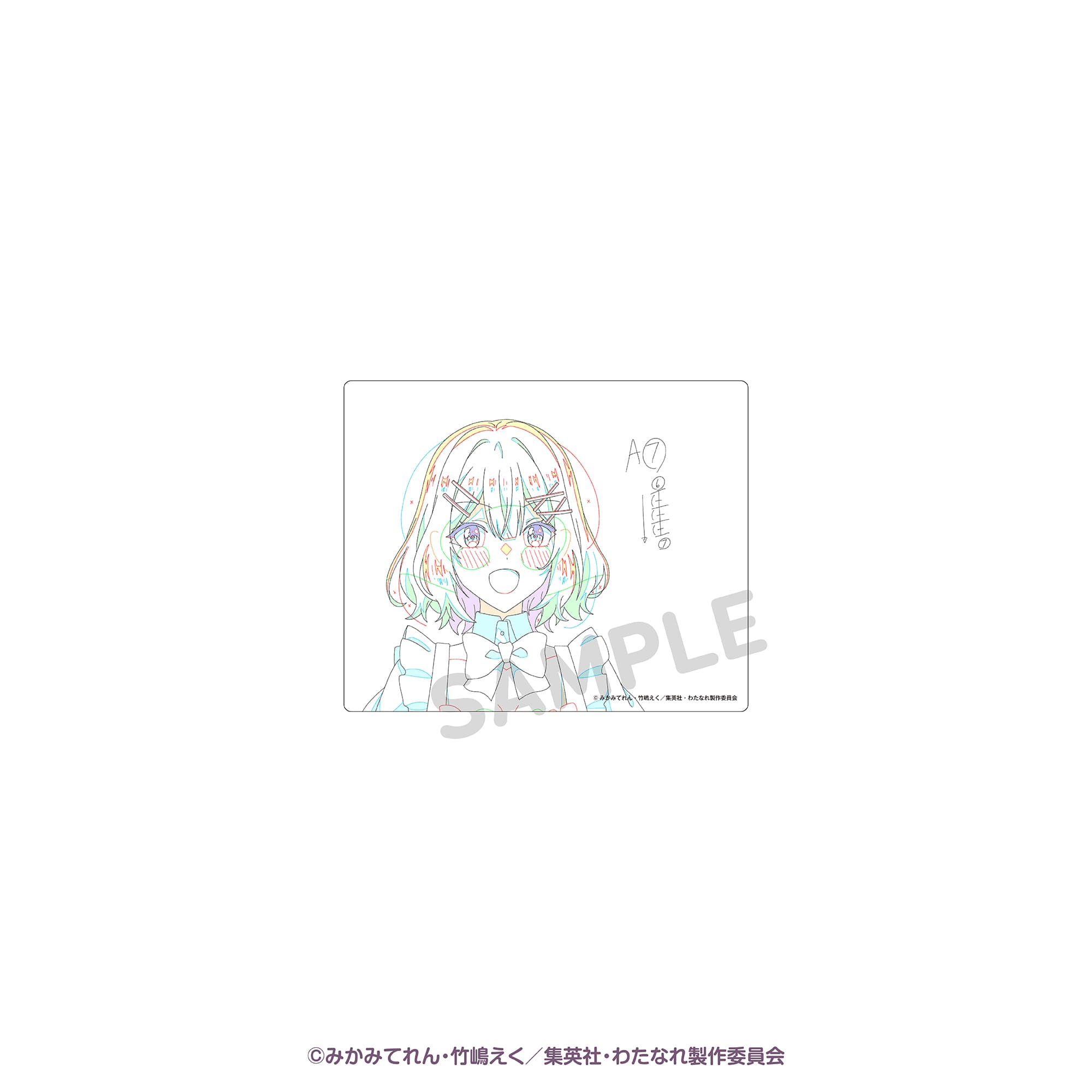 トレーディングアクリルカード（１０点セット） アニメ原画　第２弾