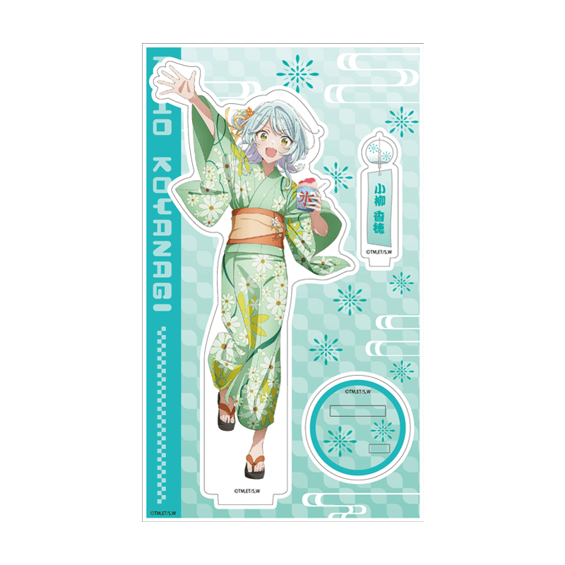 アクリルスタンド　小柳香穂　浴衣Ｖｅｒ．