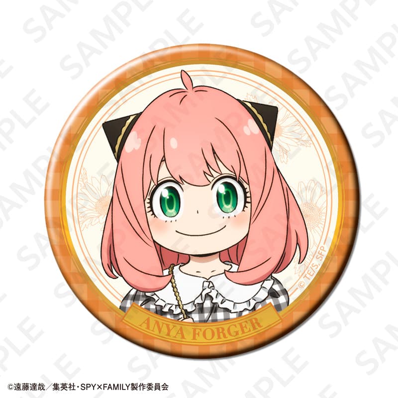 トレーディング箔押し缶バッジ