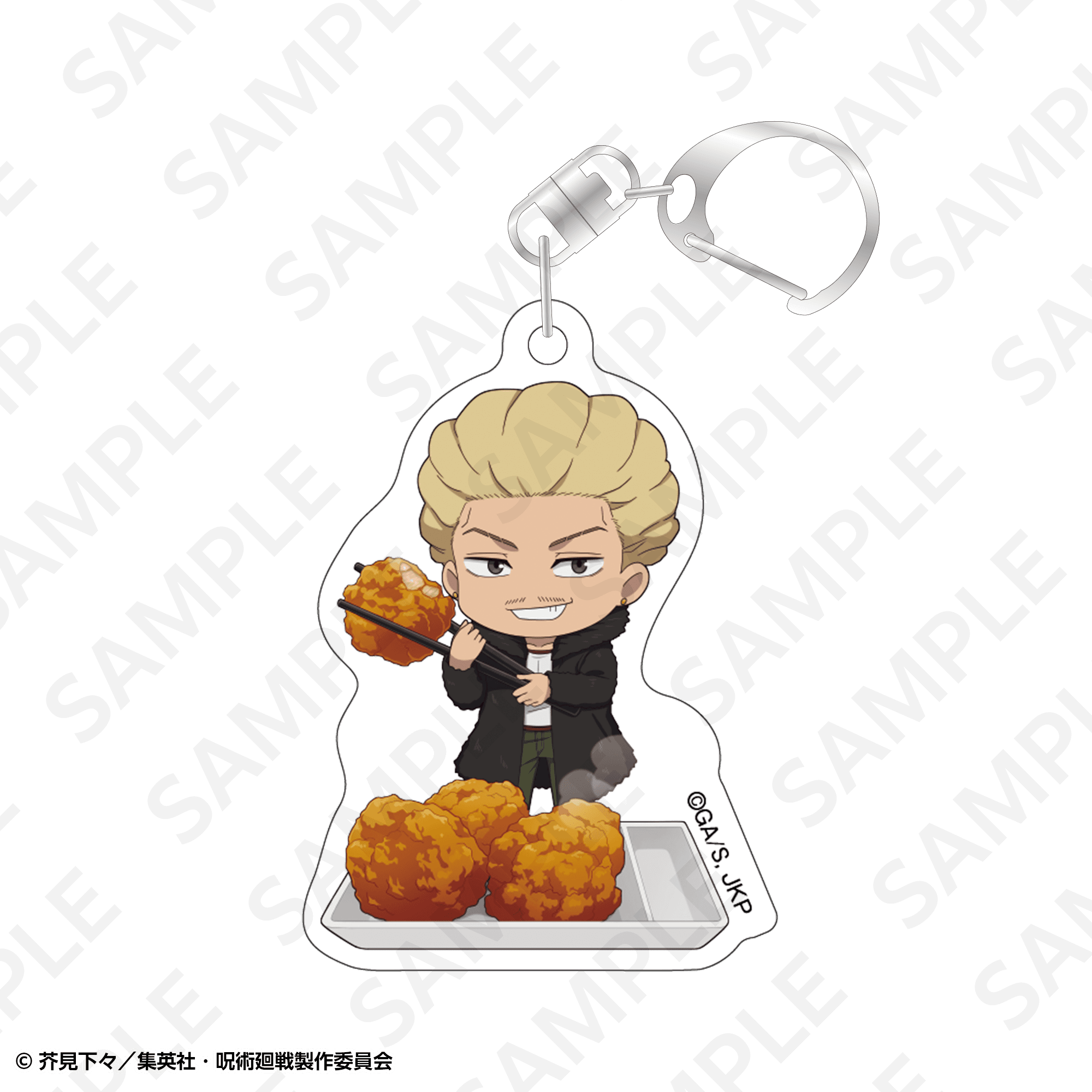 トレーディング描き起こしアクリルキーホルダーＢセット　１セット／６個入