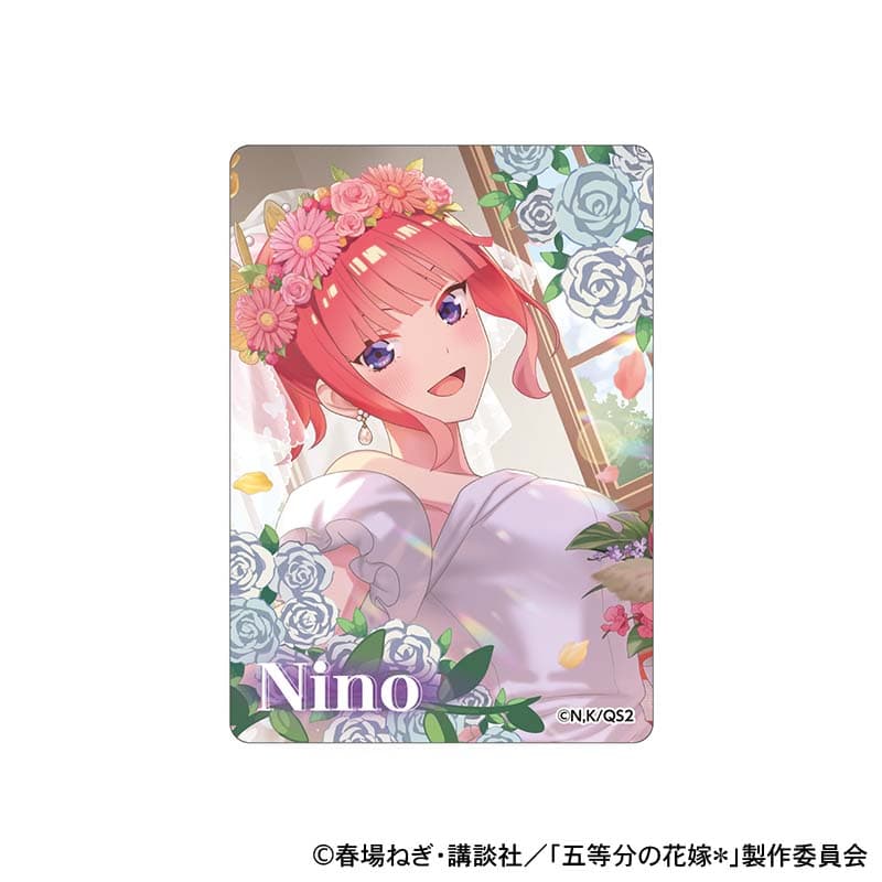ウェディングドレス トレーディングクリアカードセット（5枚入り）