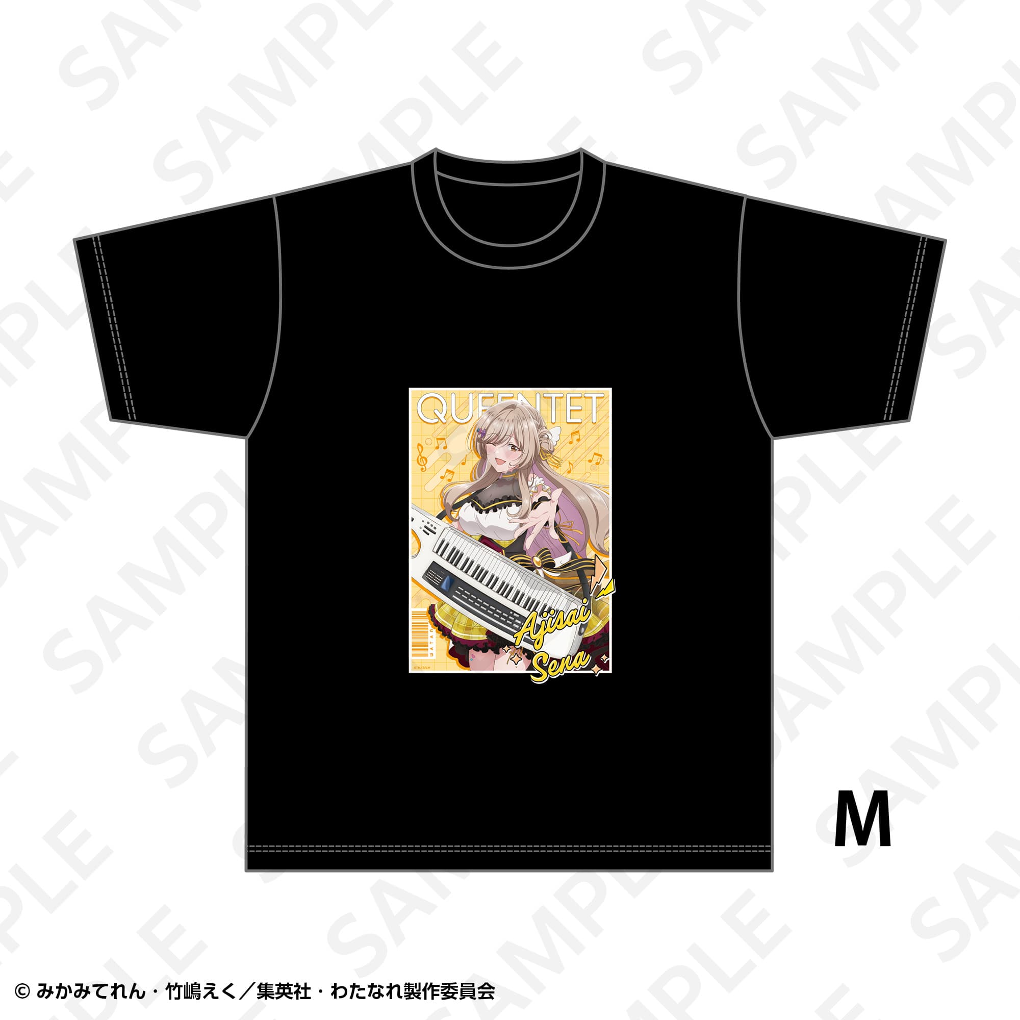 Ｔシャツ　バンドＶｅｒ．　瀬名紫陽花　Ｍ