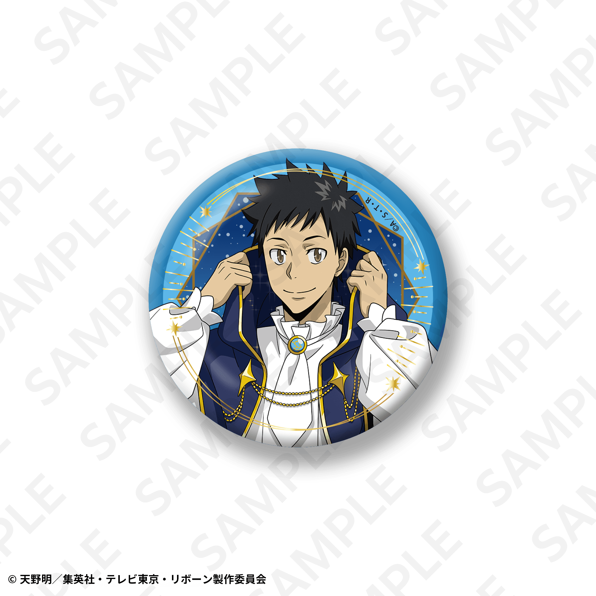 トレーディング箔押し缶バッジセット　星座Ｖｅｒ．