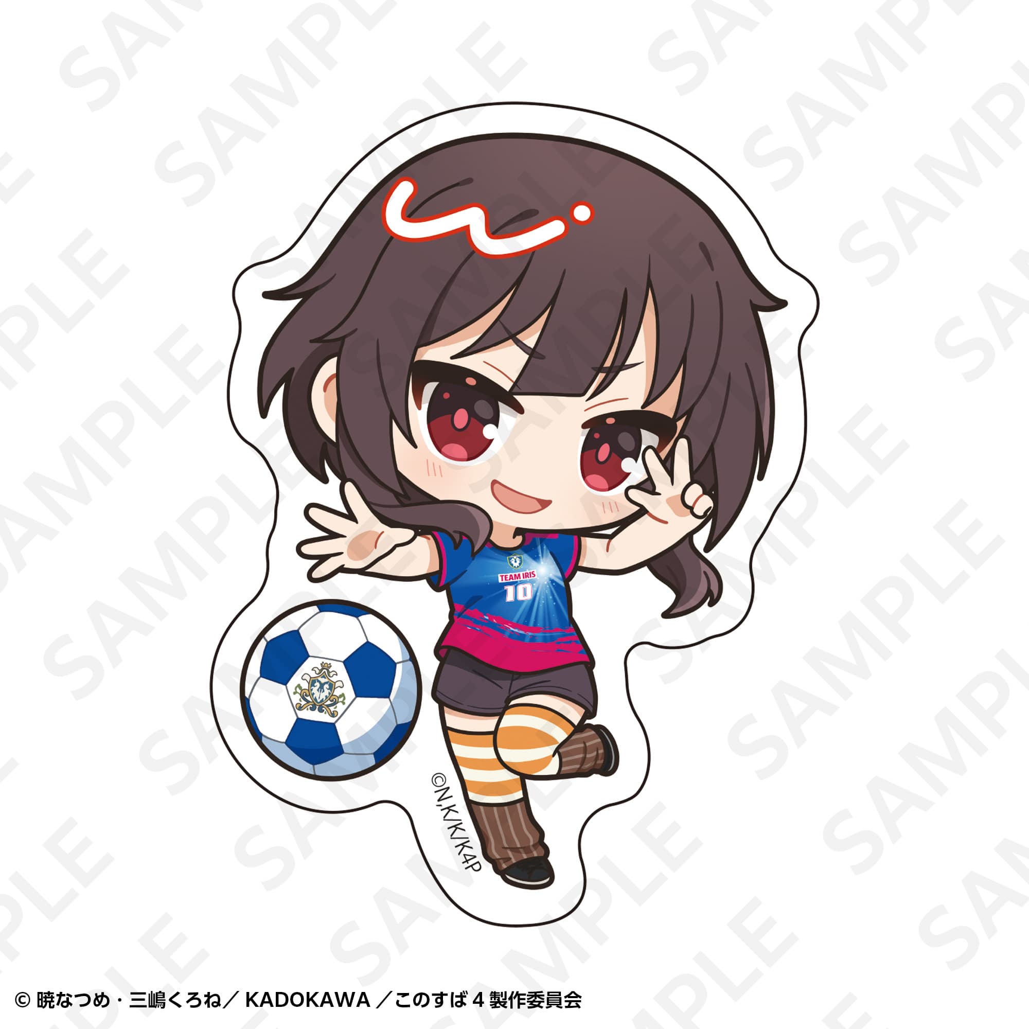 ステッカーセット　サッカーユニフォームｖｅｒ．