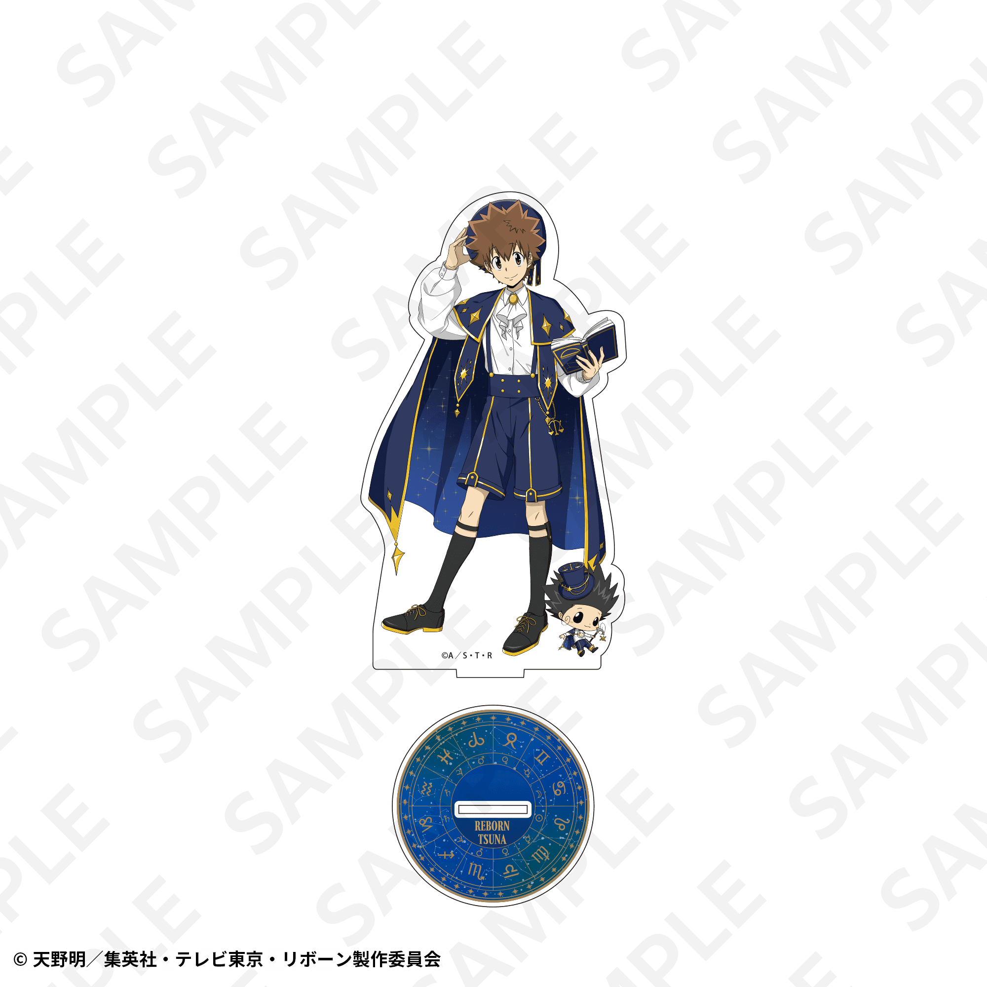 【通販限定】ＢＩＧアクリルスタンド　星座Ｖｅｒ．　リボーン＆沢田綱吉