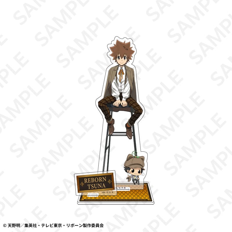 【通販限定】BIGアクリルスタンド チェアVer. リボーン＆沢田綱吉
