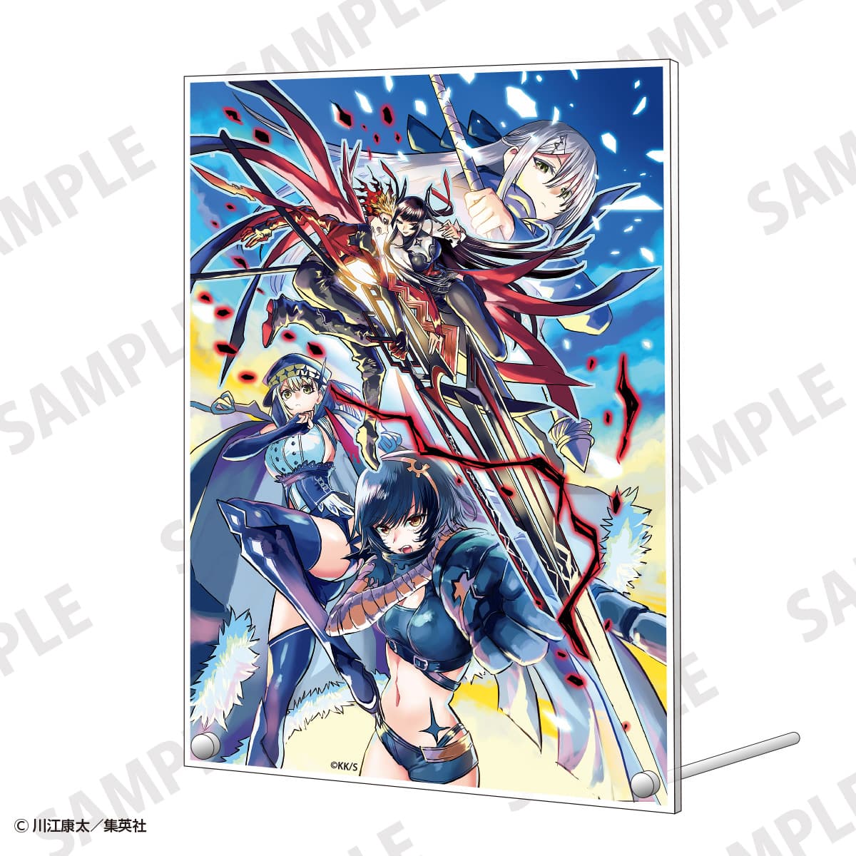 鵺の陰陽師　Ａ５アクリルパネル　９７話Ｃカラーイラスト