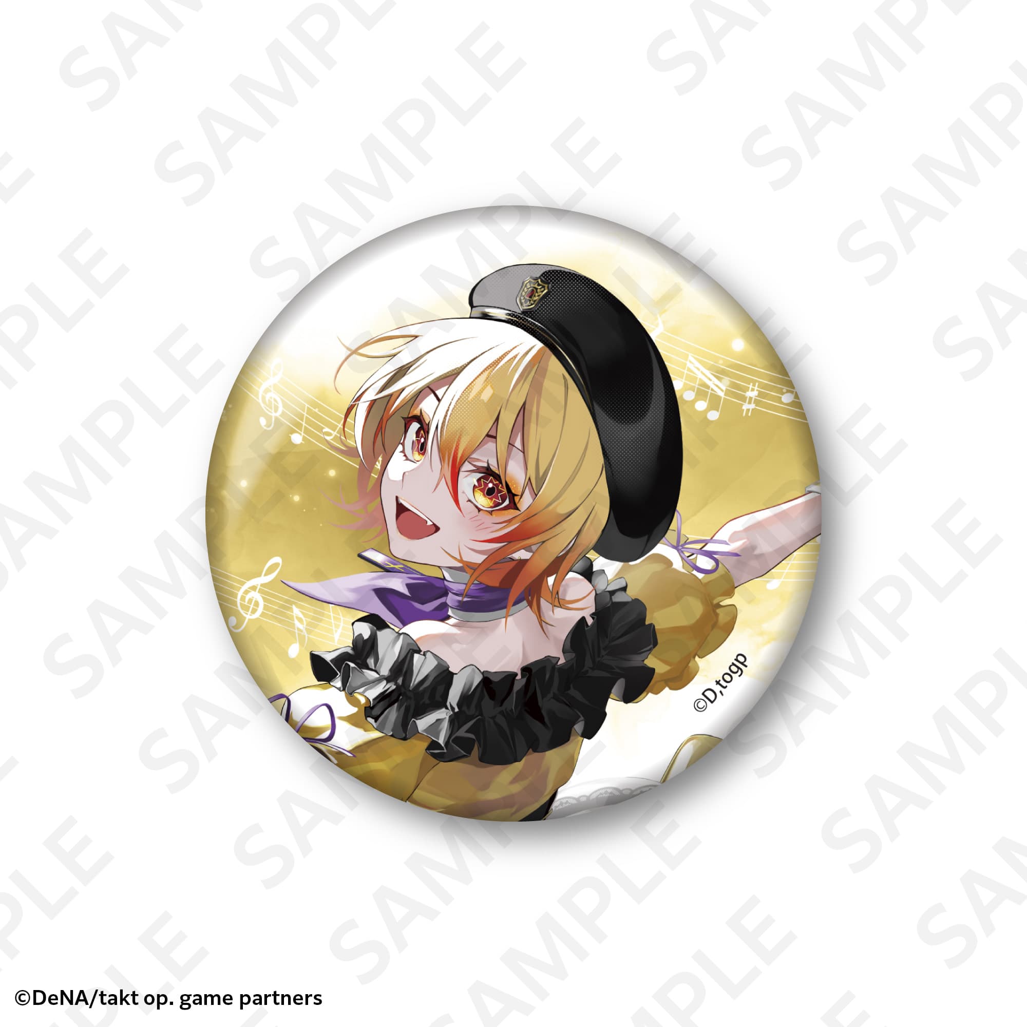 トレーディングマット缶バッジ（単品）