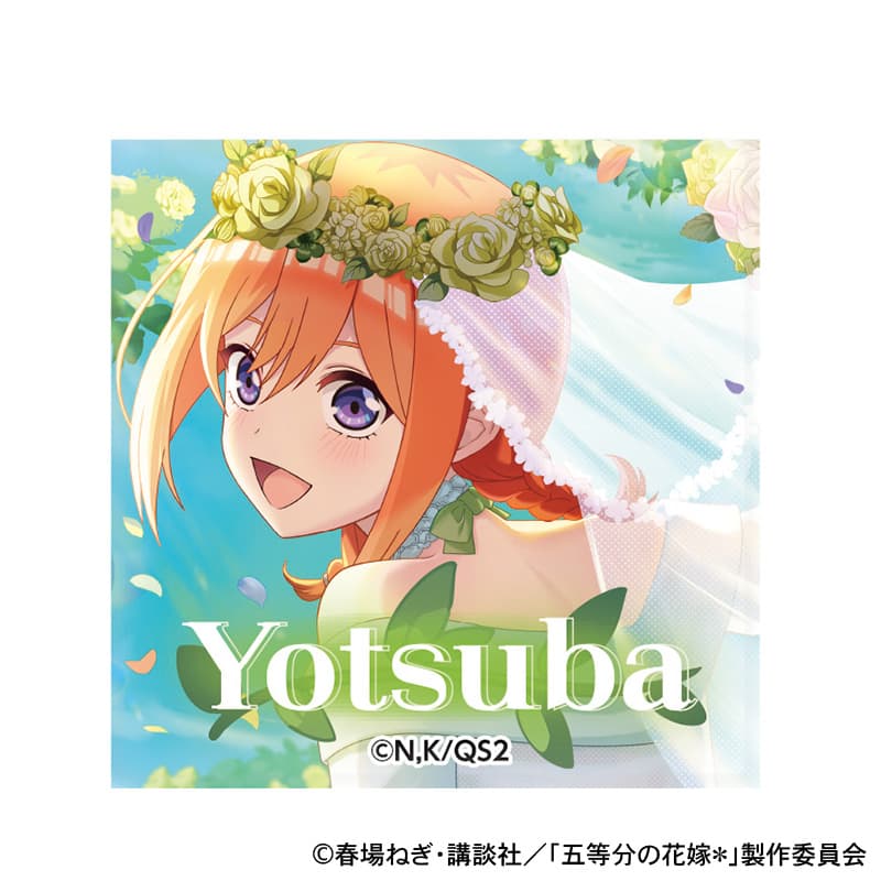 ウェディングドレス トレーディングスクエア缶バッジセット（5個入）