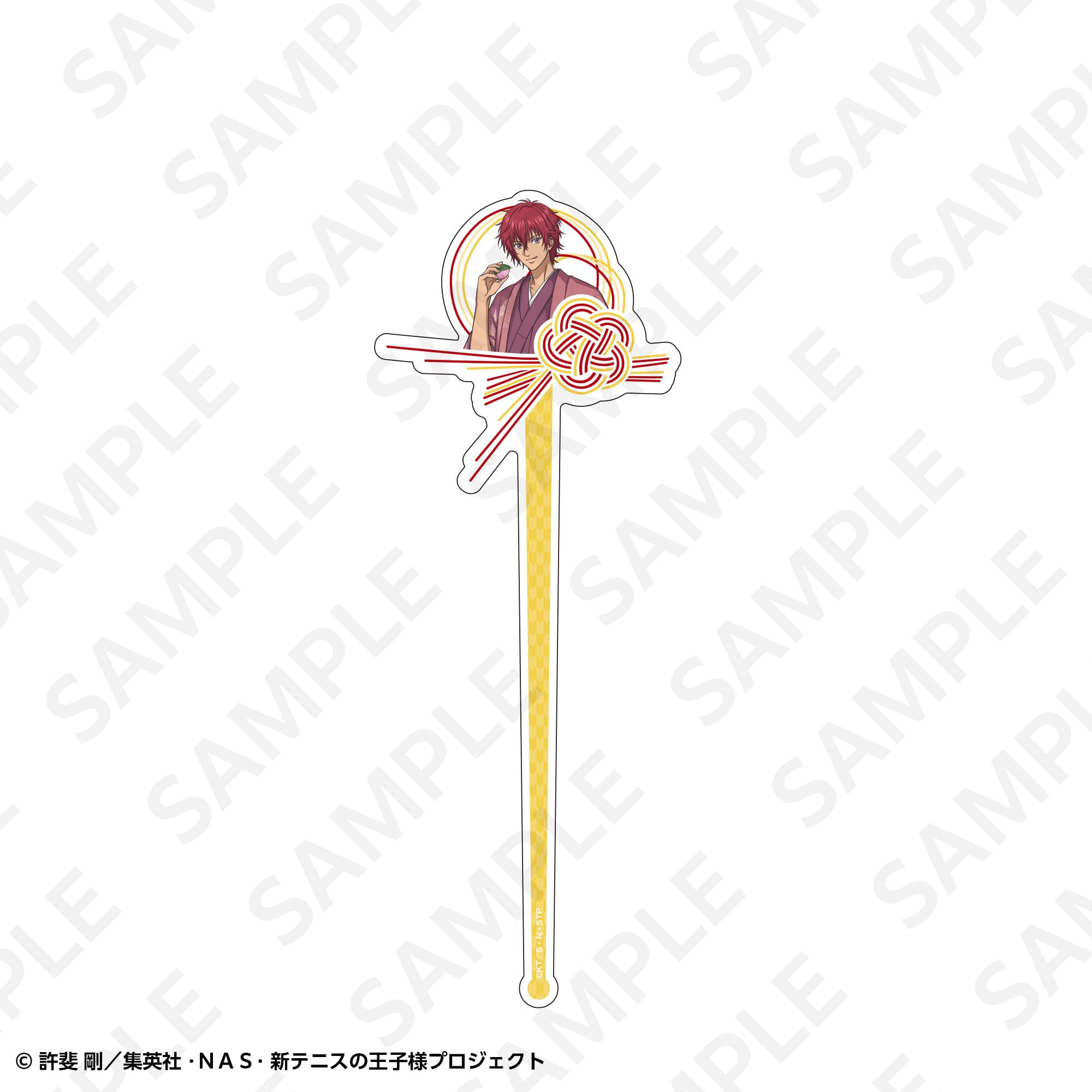 アクリルかんざし　丸井ブン太