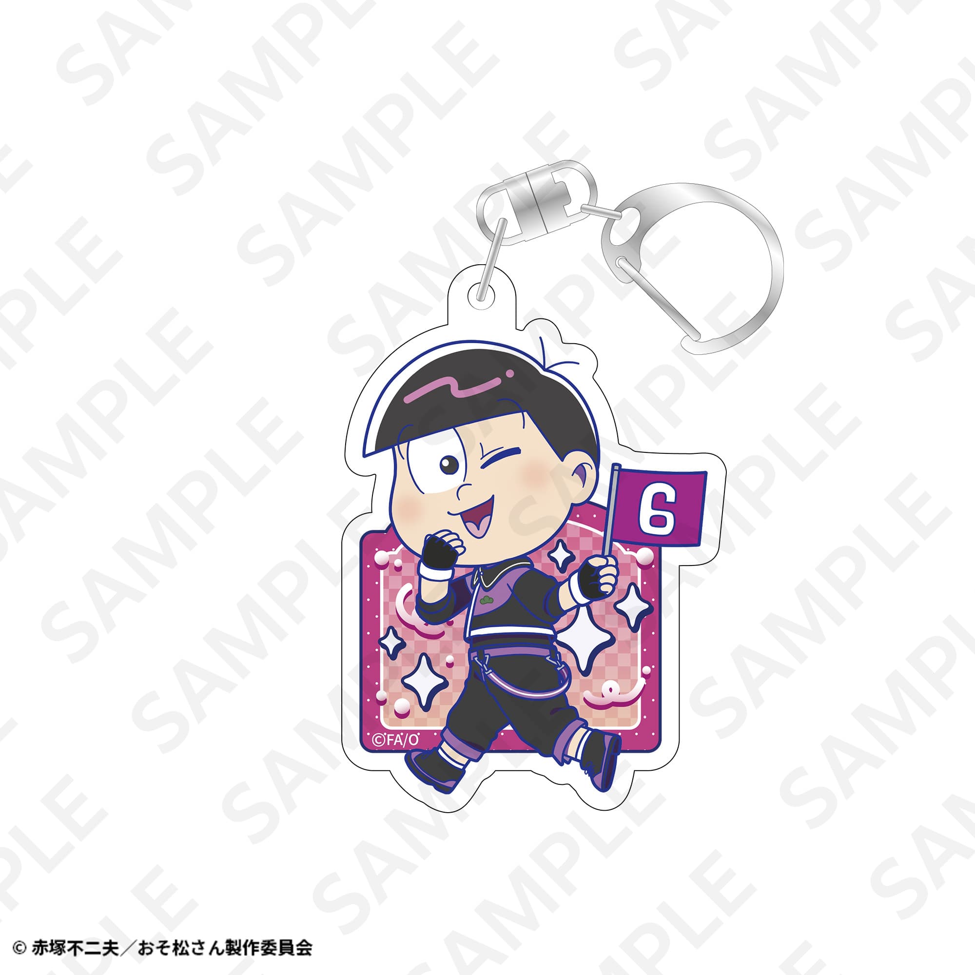 アクリルキーホルダー　トド松