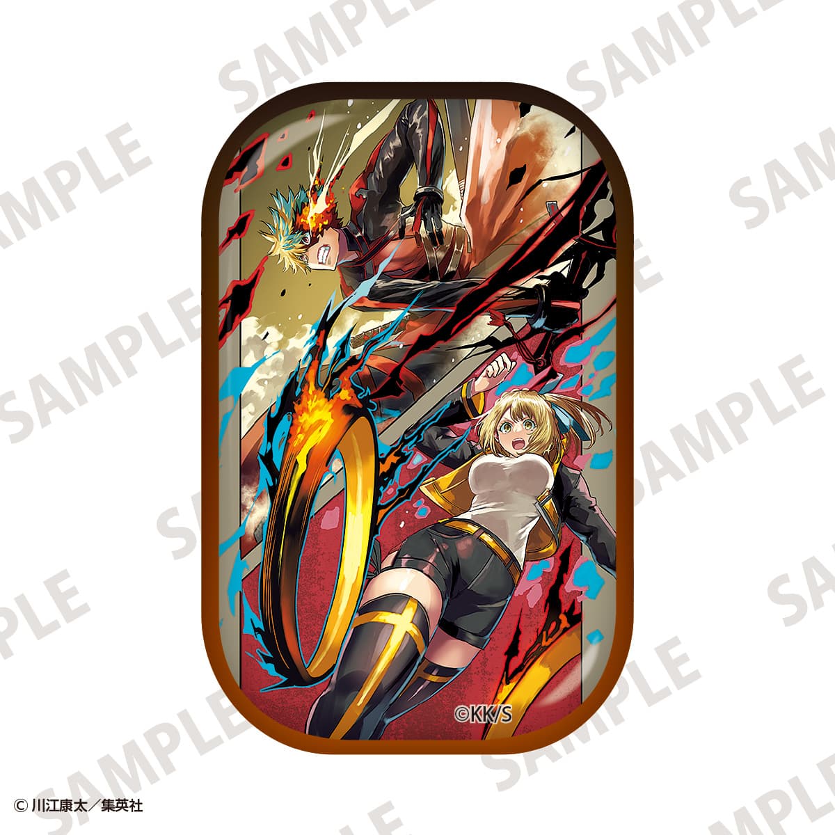 鵺の陰陽師　トレーディングスタンド付きスクエア缶バッジ　コンプリートセット