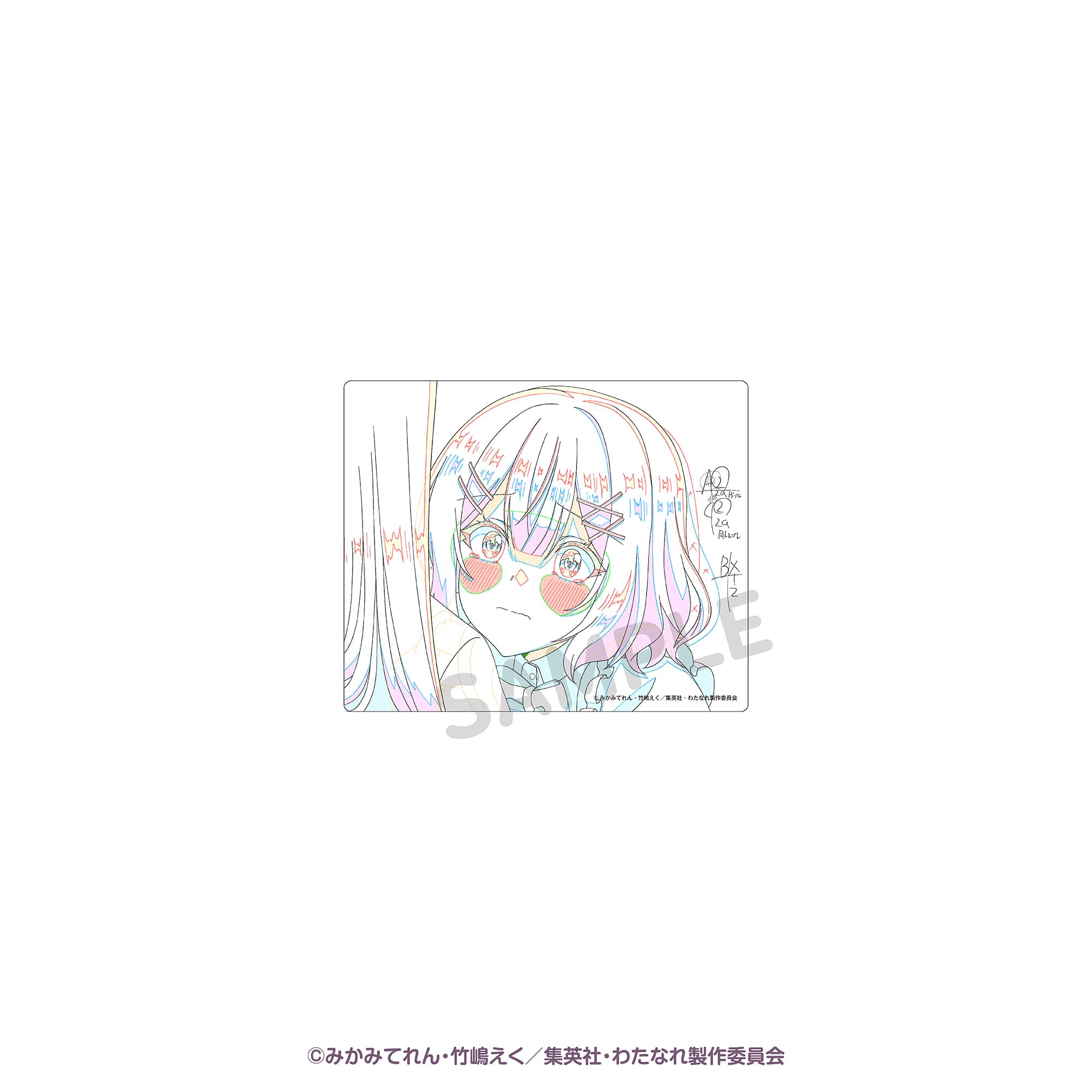 トレーディングアクリルカード（１０点セット） アニメ原画　第２弾