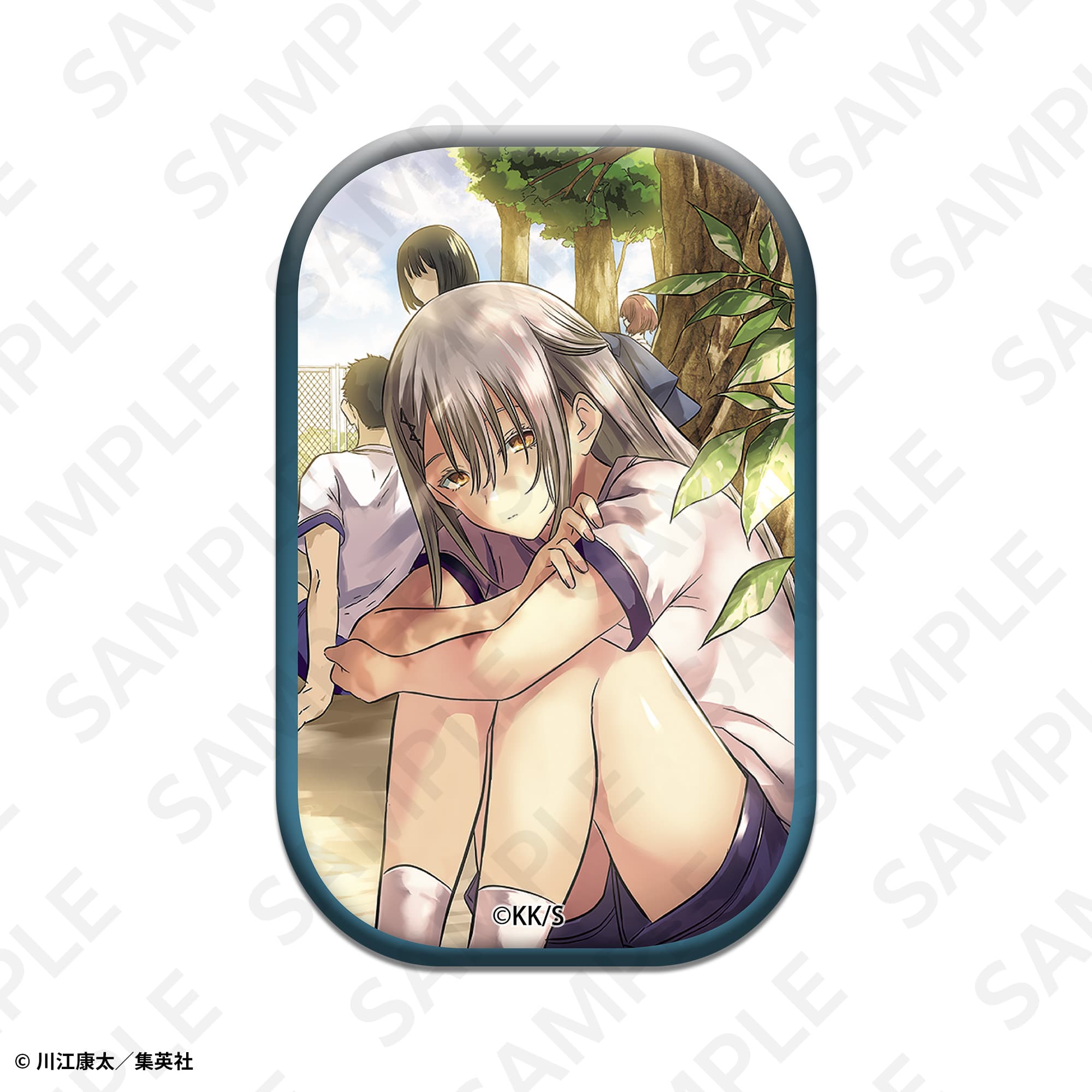 トレーディングスタンド付きスクエア缶バッジ