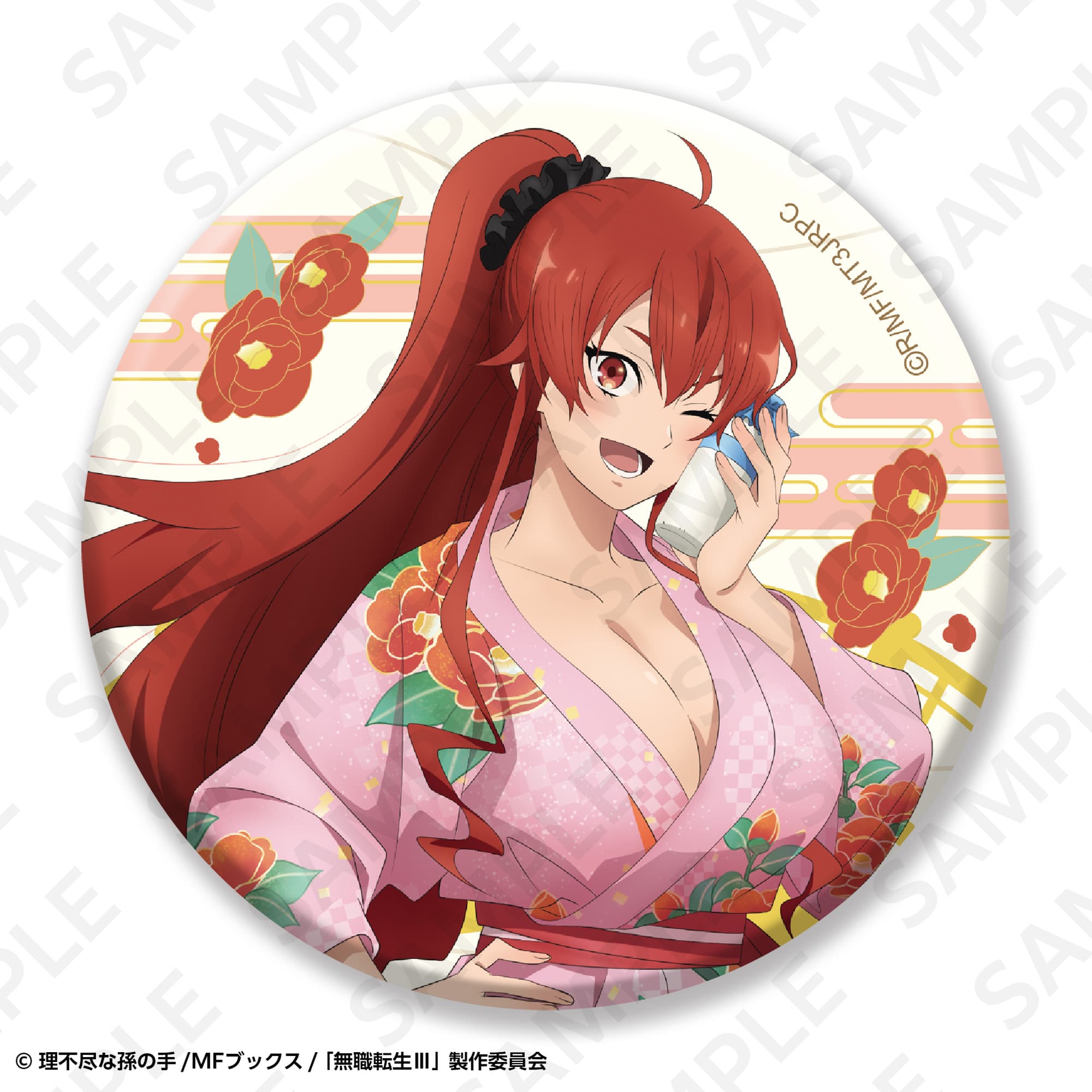 トレーディング缶バッジセット　温泉浴衣ｖｅｒ．