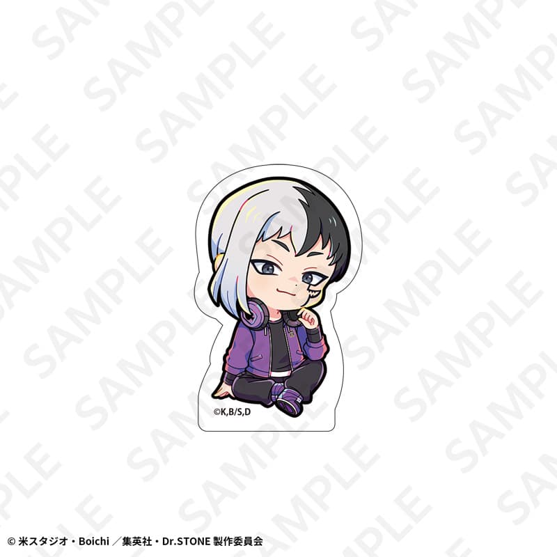 ミニキャラステッカー　あさぎりゲン