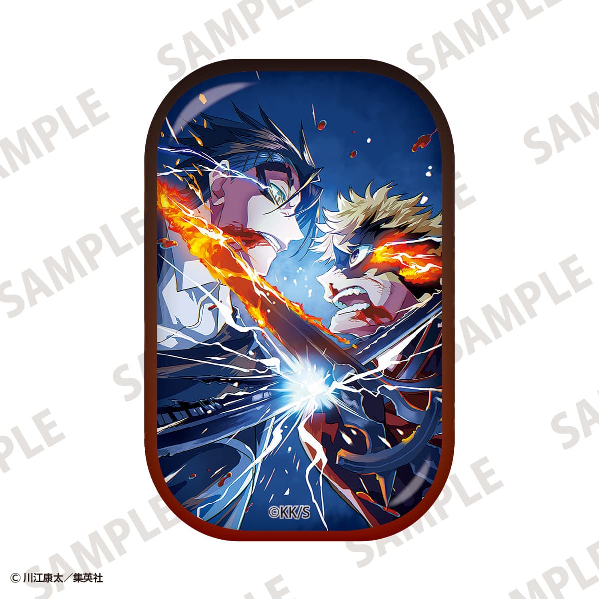 鵺の陰陽師　トレーディングスタンド付きスクエア缶バッジ　コンプリートセット