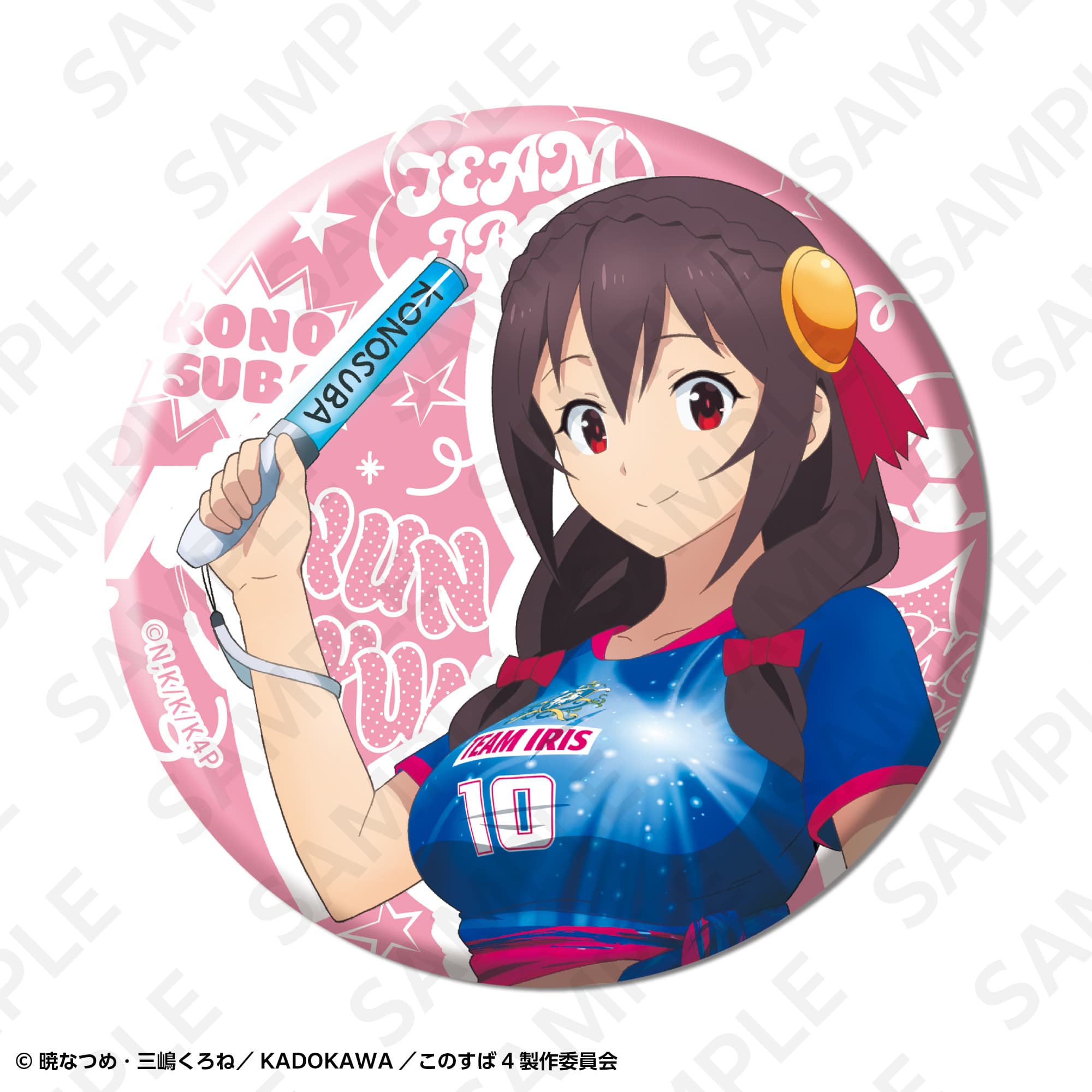 トレーディング缶バッジ　サッカーユニフォームｖｅｒ．