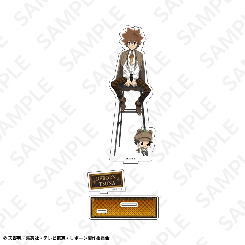 【通販限定】BIGアクリルスタンド チェアVer. リボーン＆沢田綱吉