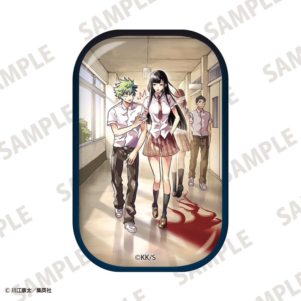 鵺の陰陽師　トレーディングスタンド付きスクエア缶バッジ　コンプリートセット