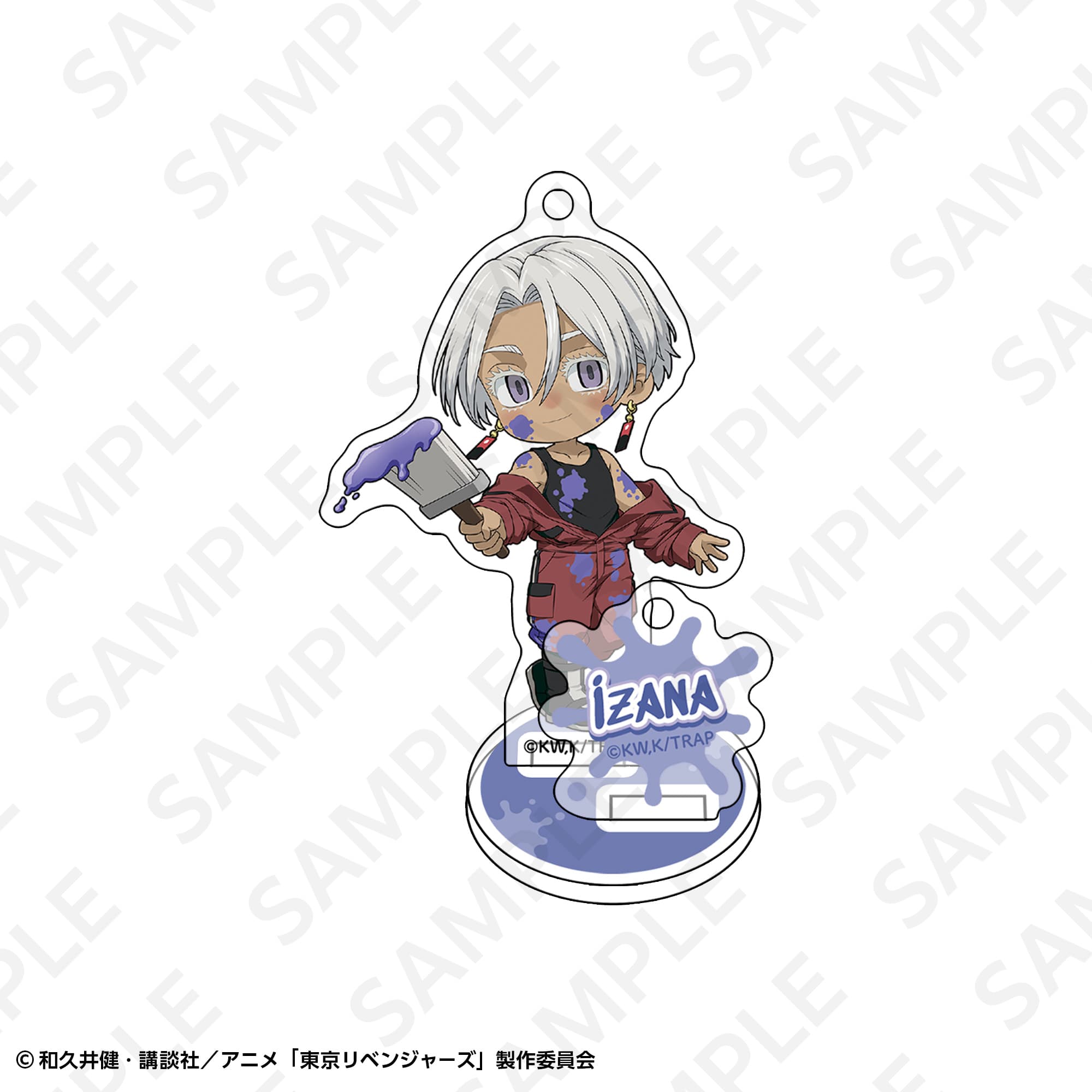 アクリルスタンドキーホルダー　グラフィティｖｅｒ．　イザナ