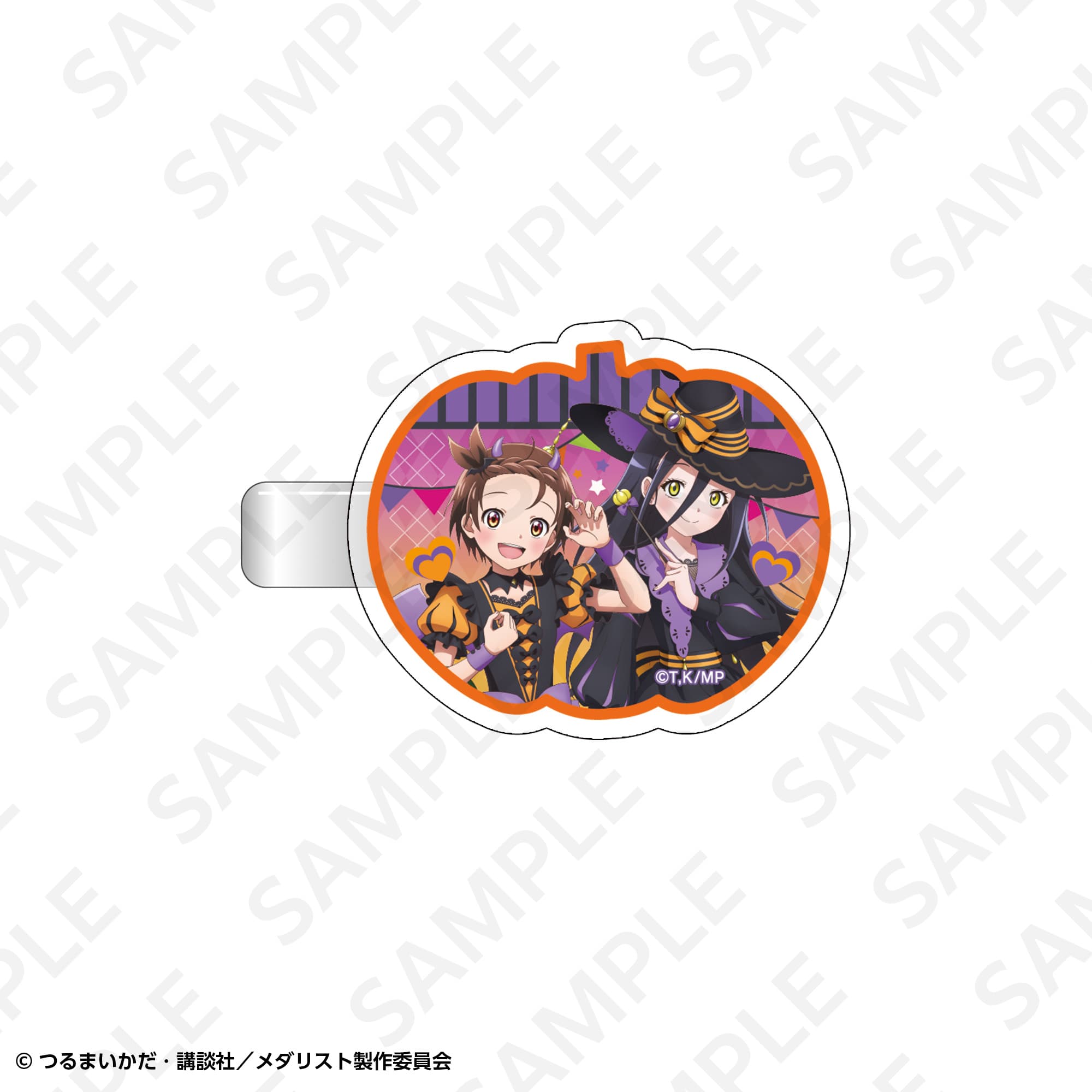 アクリル前髪クリップA