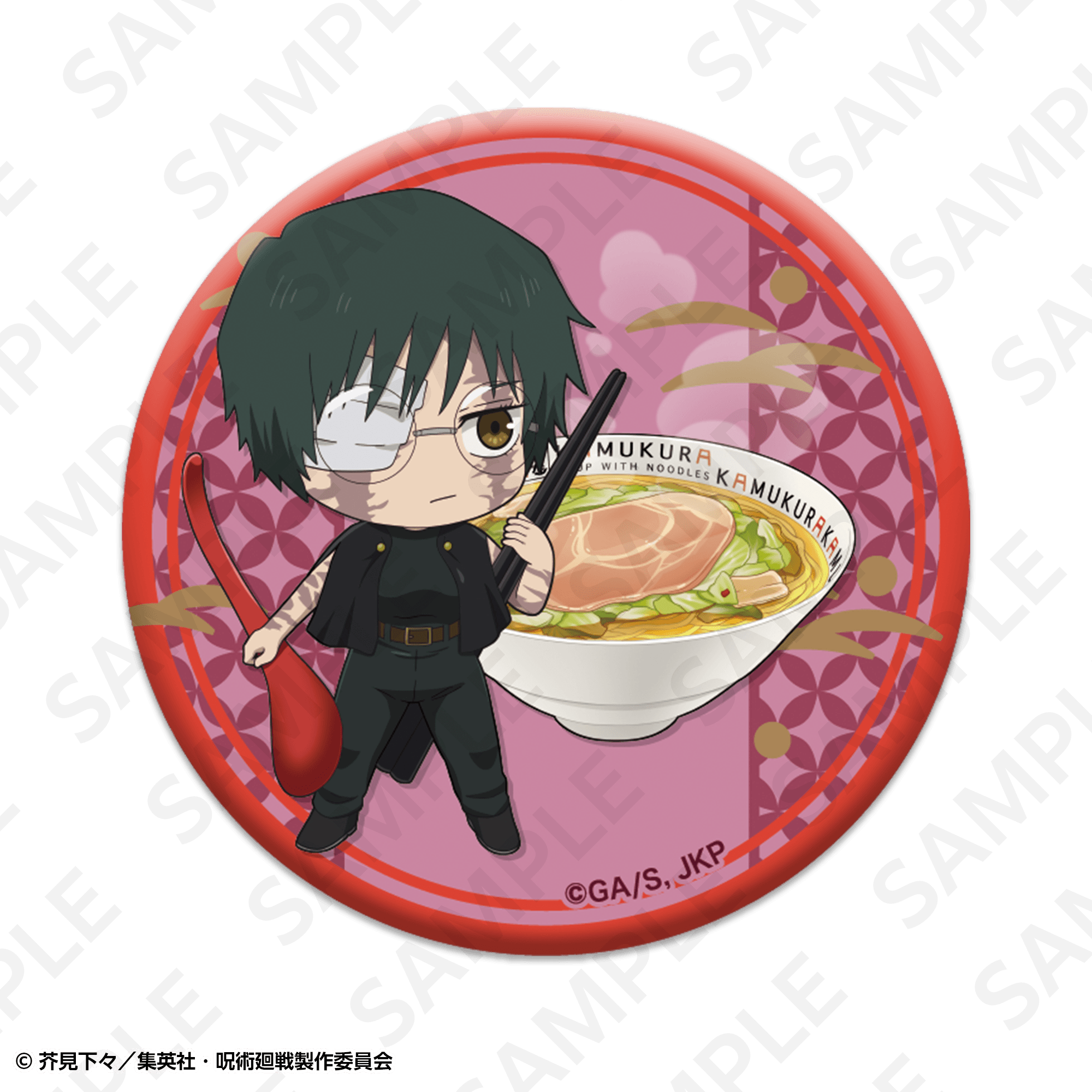 トレーディング描き起こし缶バッジB 全6種