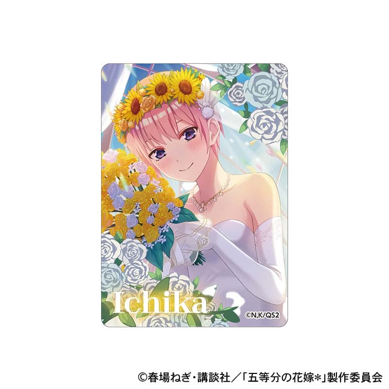 ウェディングドレス トレーディングクリアカードセット(5枚入り)