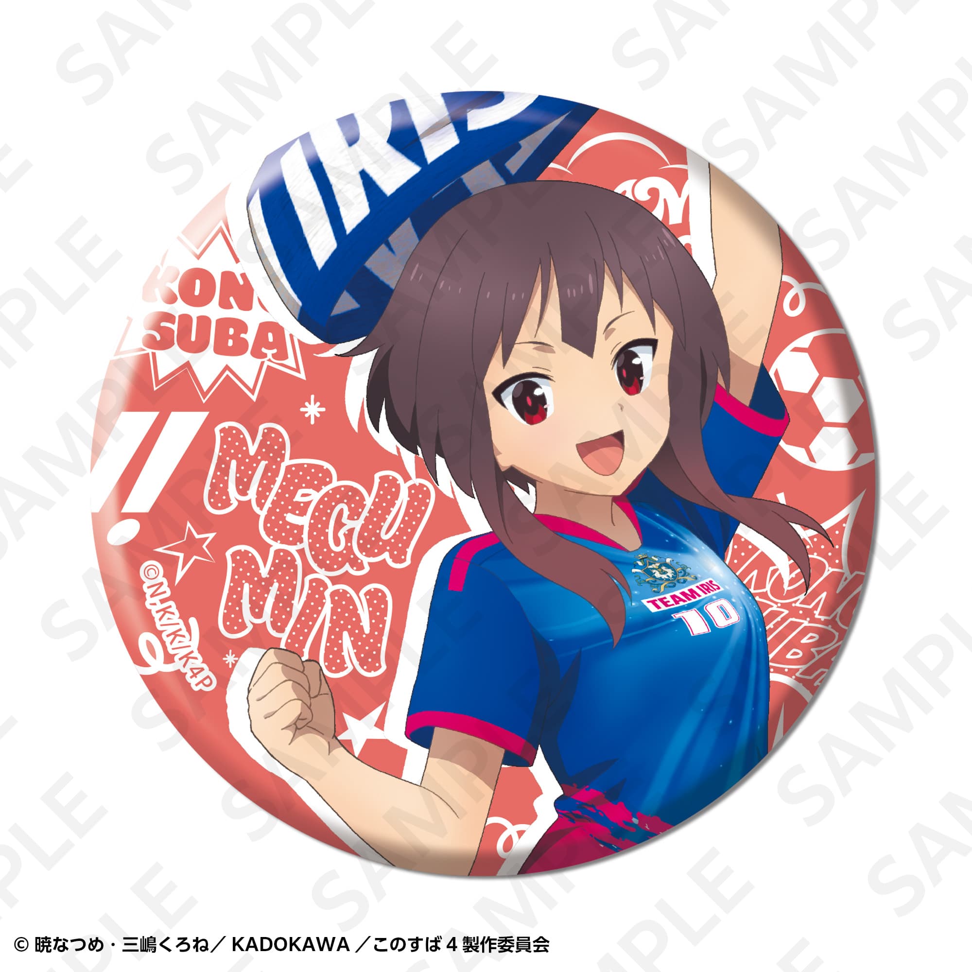 トレーディング缶バッジ サッカーユニフォームver.