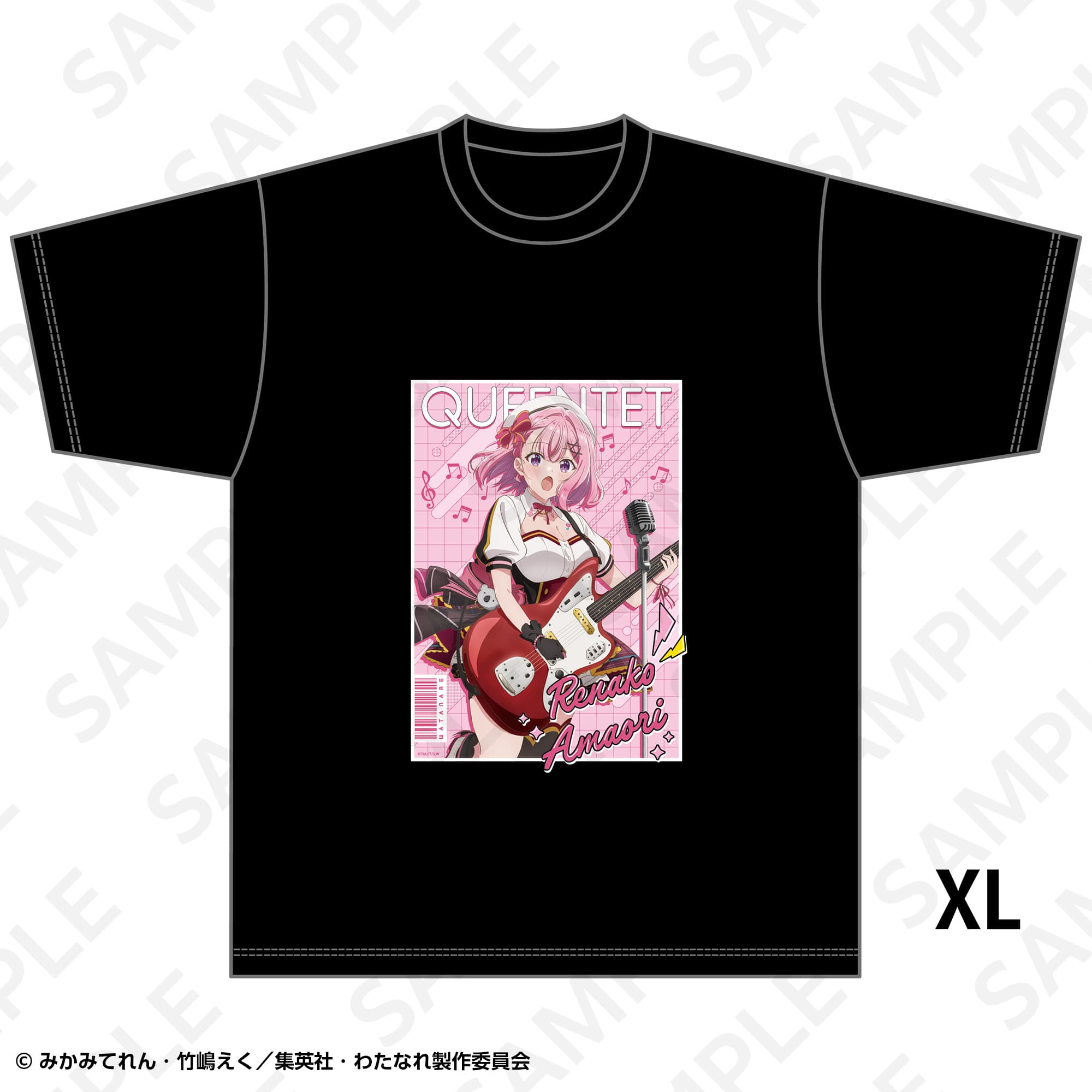 Tシャツ バンドVer. 甘織れな子 XL