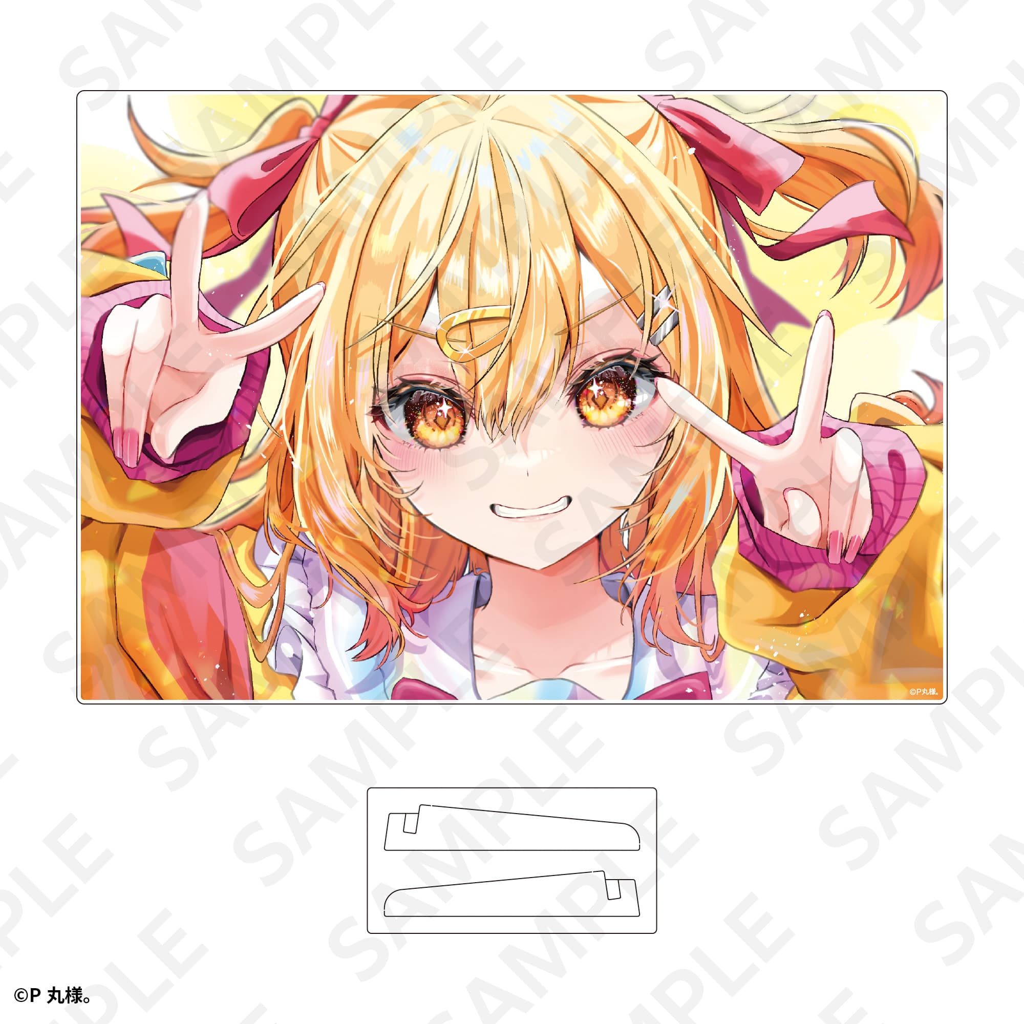 A5アクリルパネル ピースver.