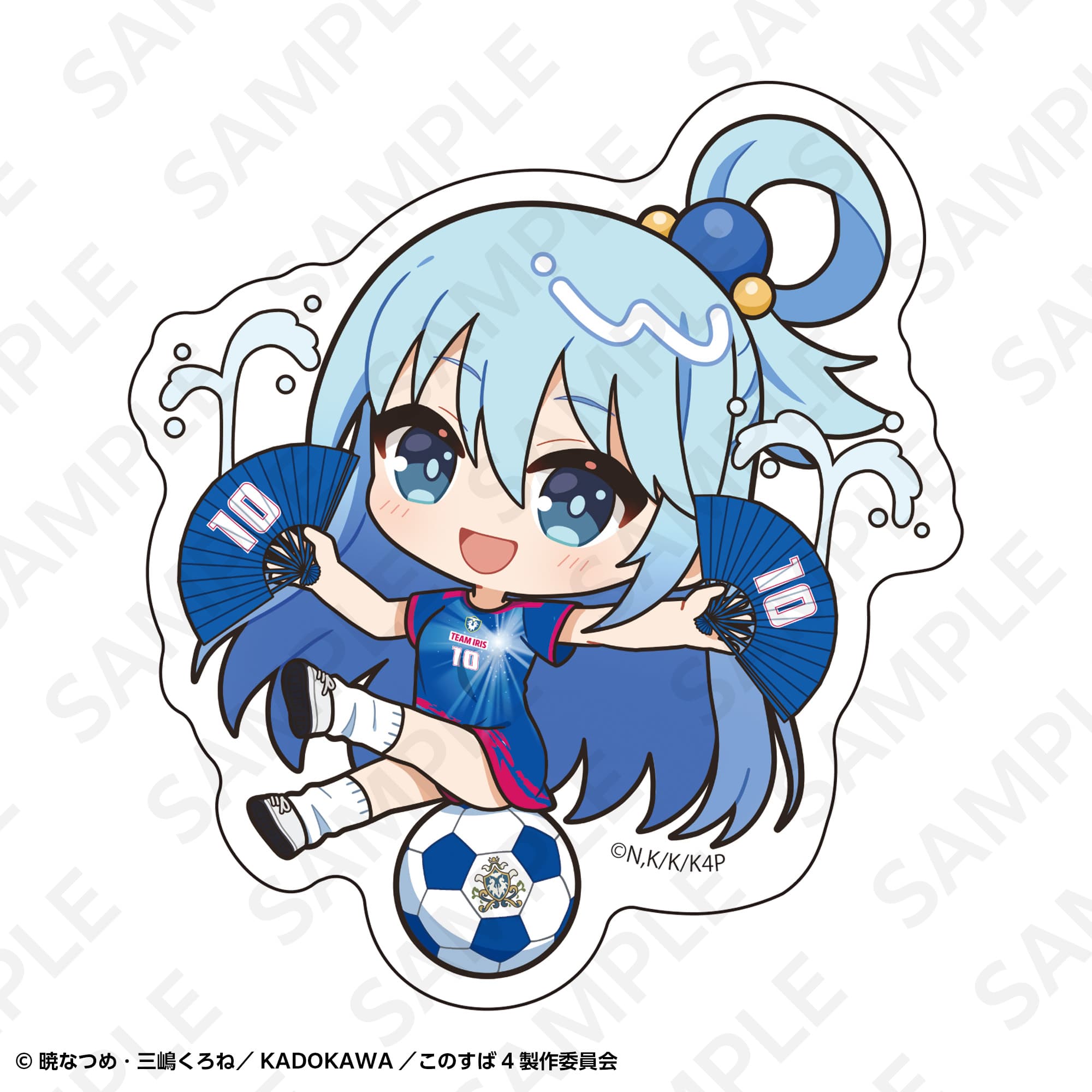 ステッカーセット サッカーユニフォームver.