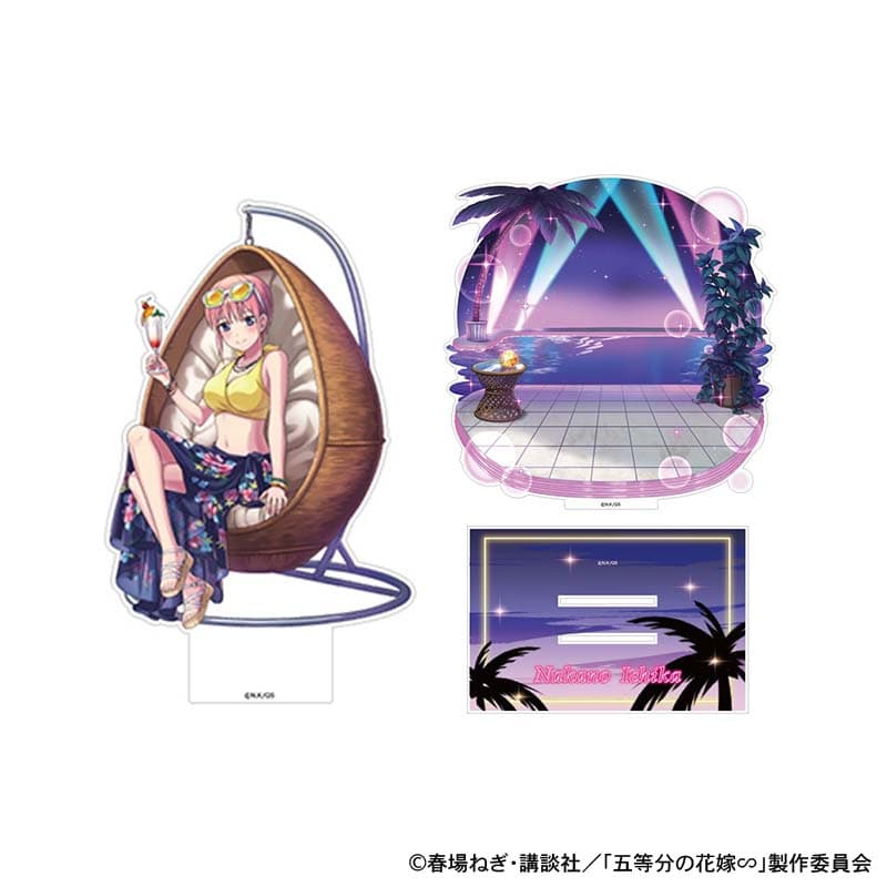 ナイトプール アクリルジオラマ 中野一花