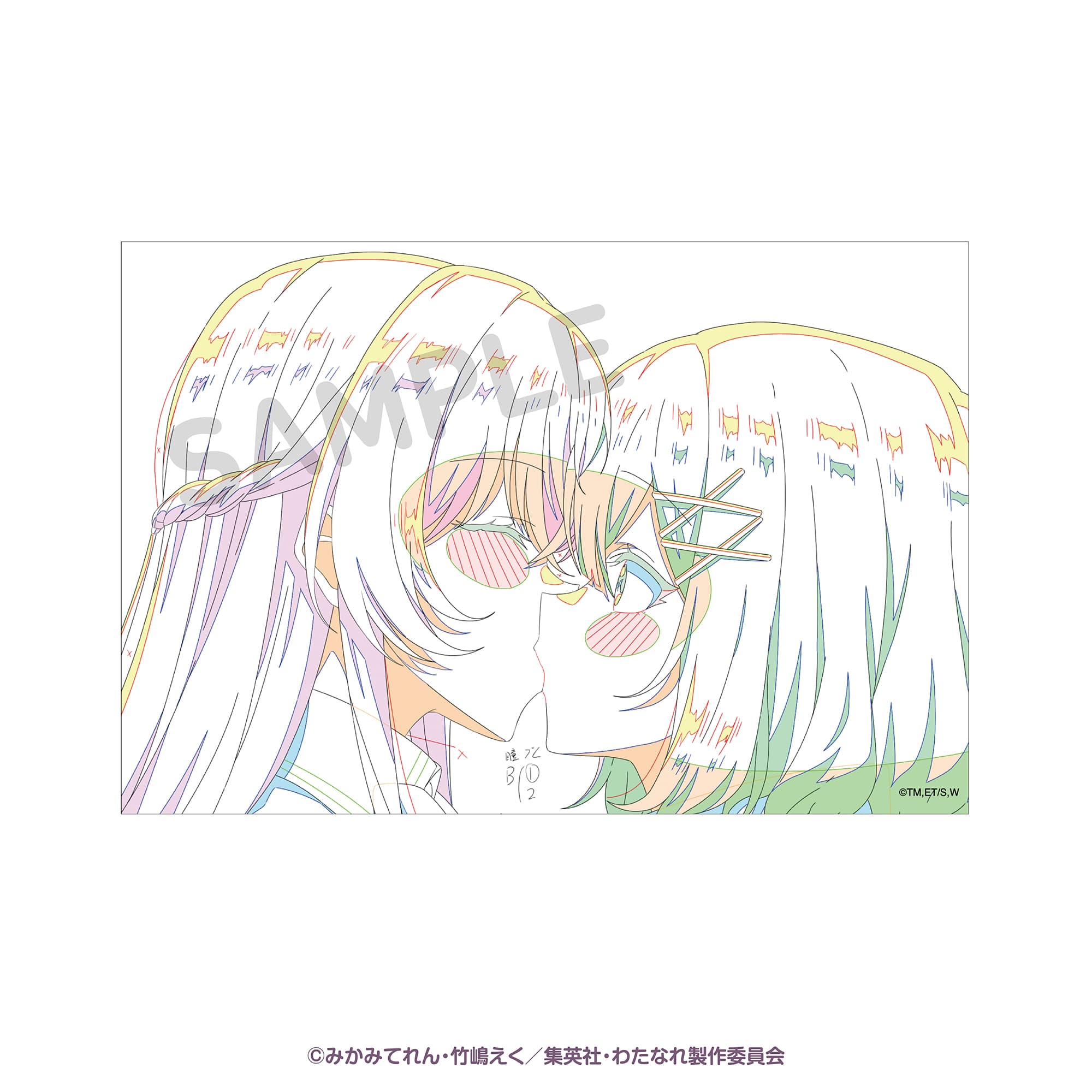 A6ミニアクリルボード アニメ原画C