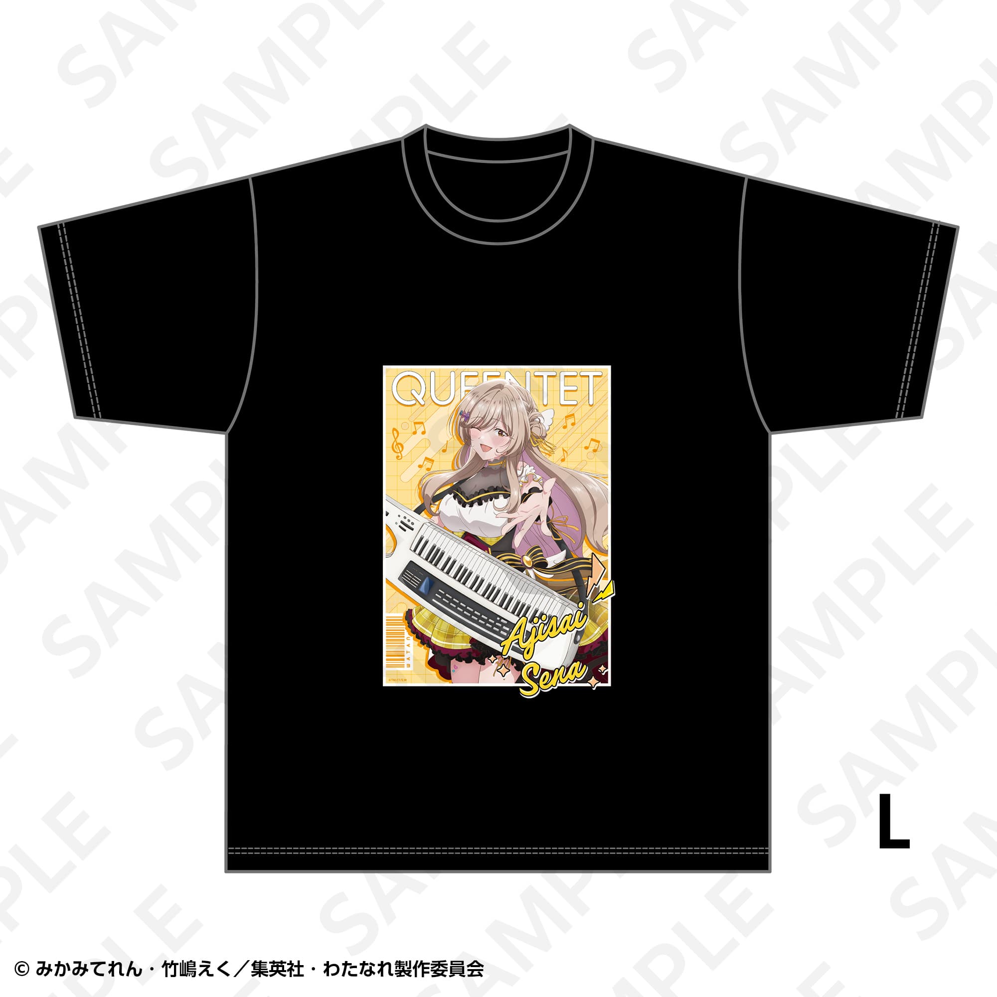 Tシャツ バンドVer. 瀬名紫陽花 L