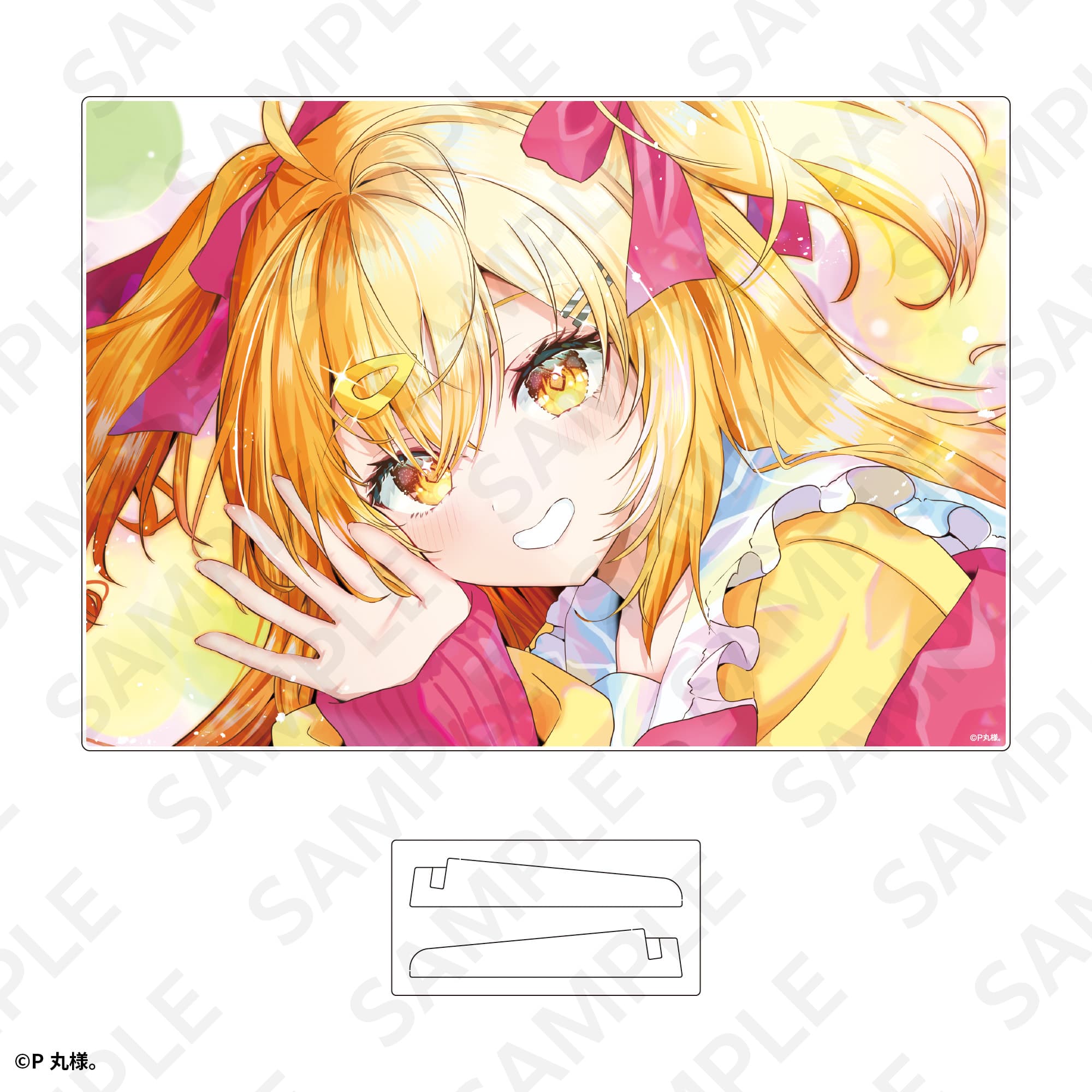 A5アクリルパネル はにかみver.